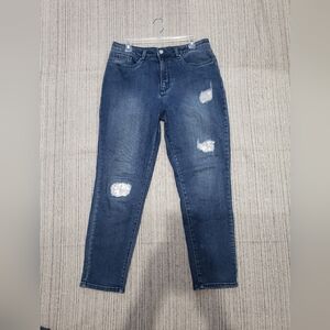 Joseph ripkopf Tinkerbell Sparkle jeans size 14